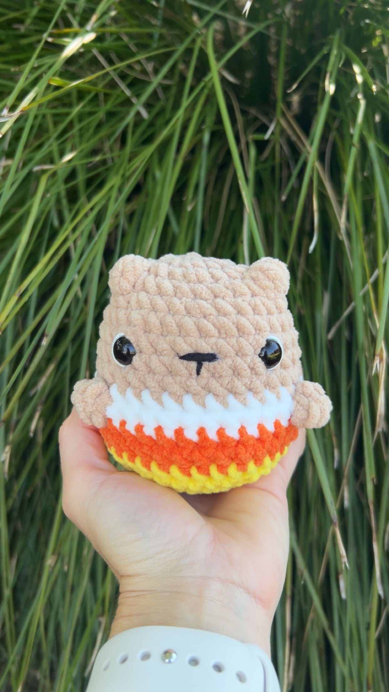 Candy Corn Bear