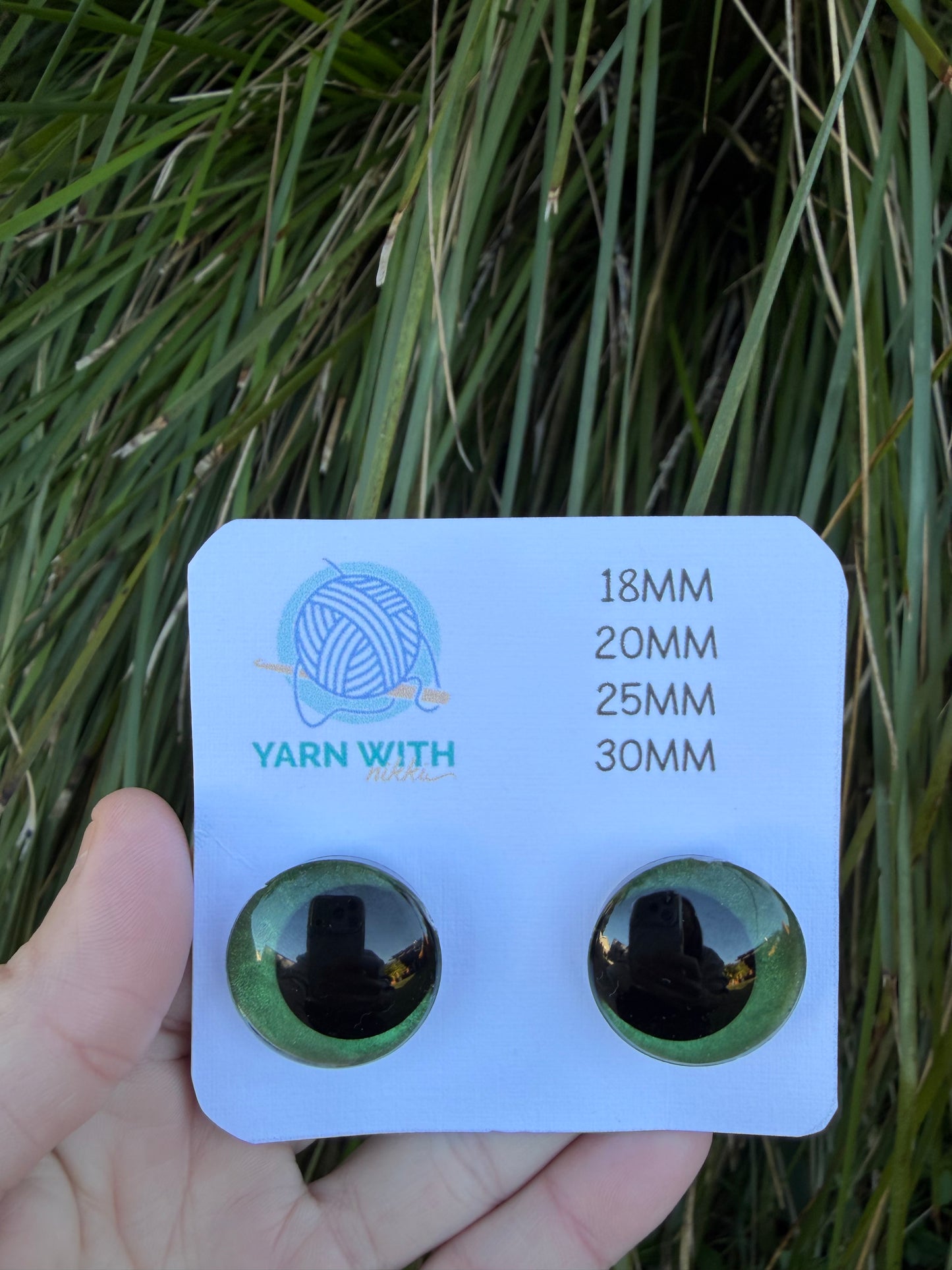 Hand-painted safety eyes