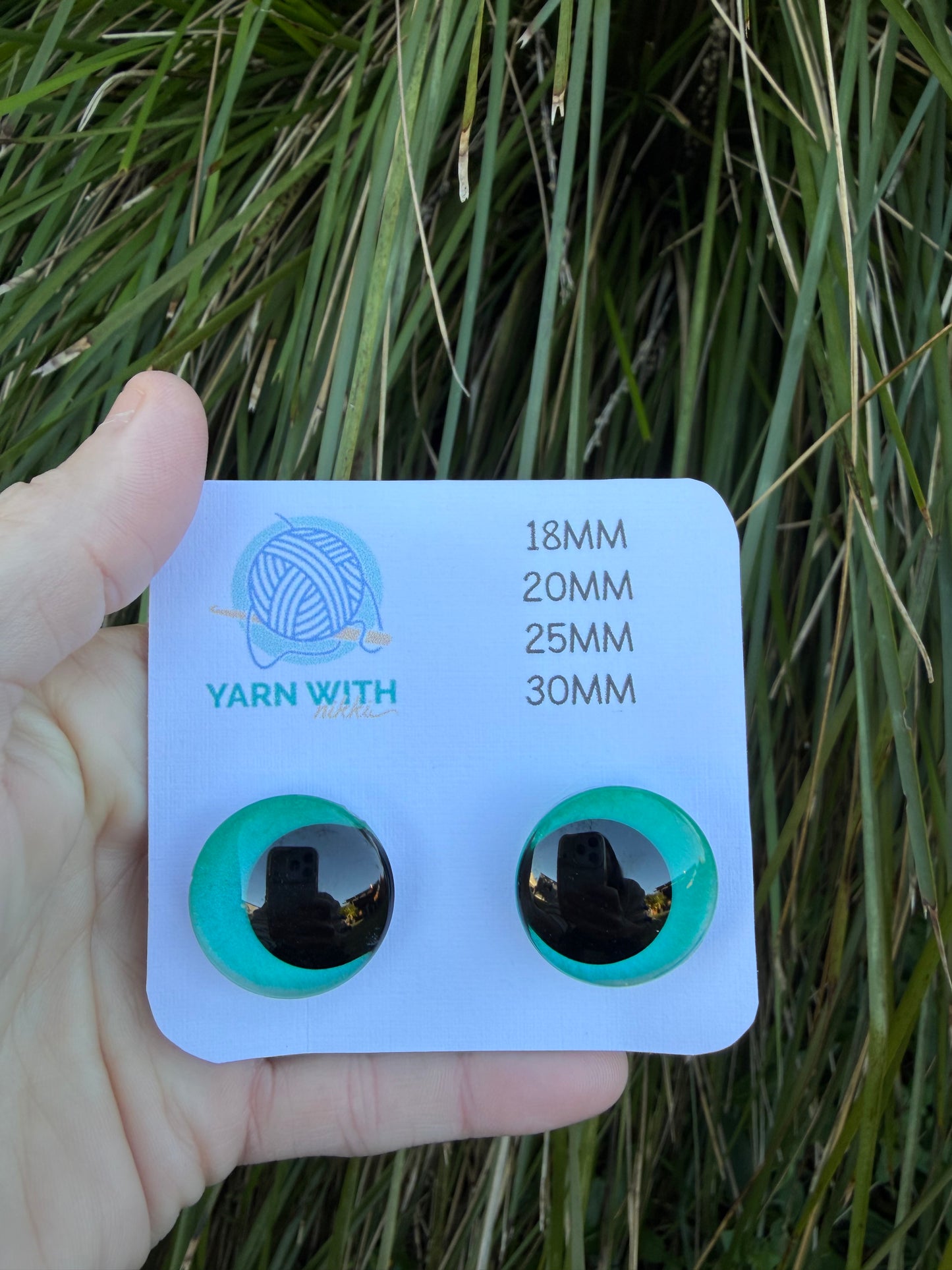 Hand-painted safety eyes