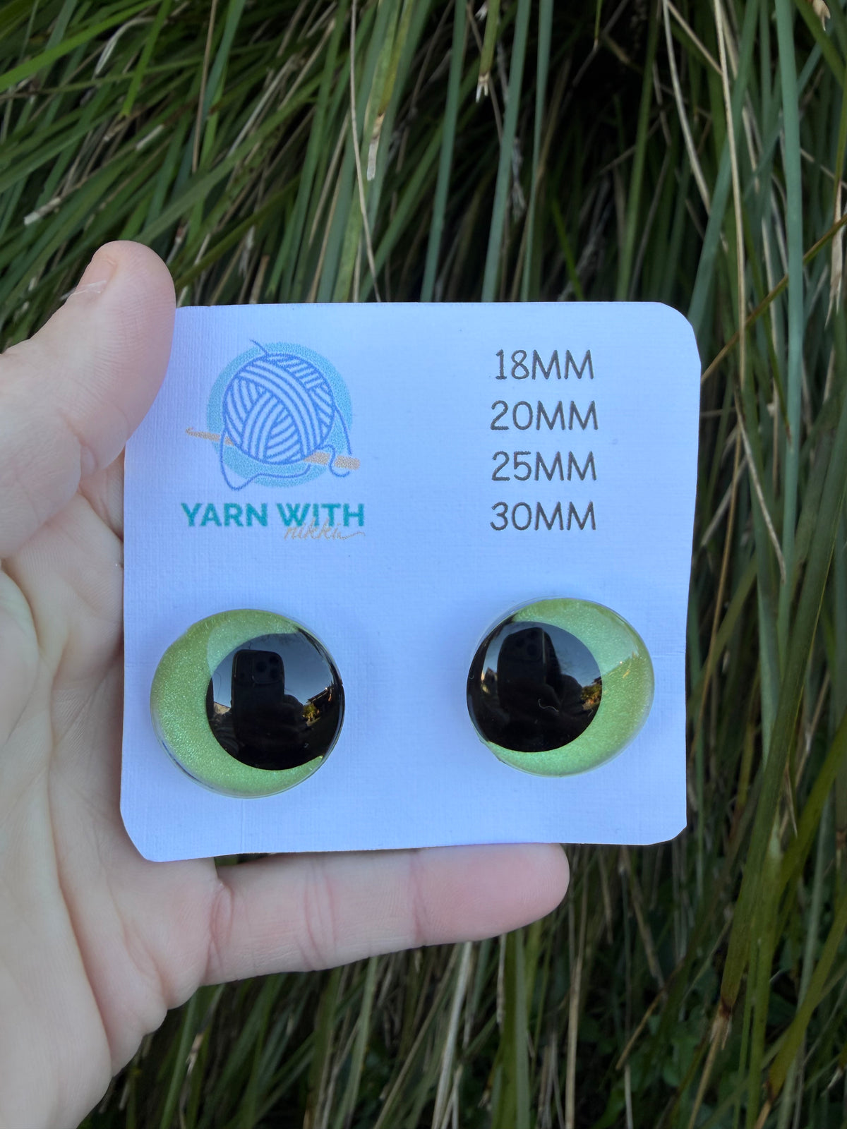 Hand-painted safety eyes