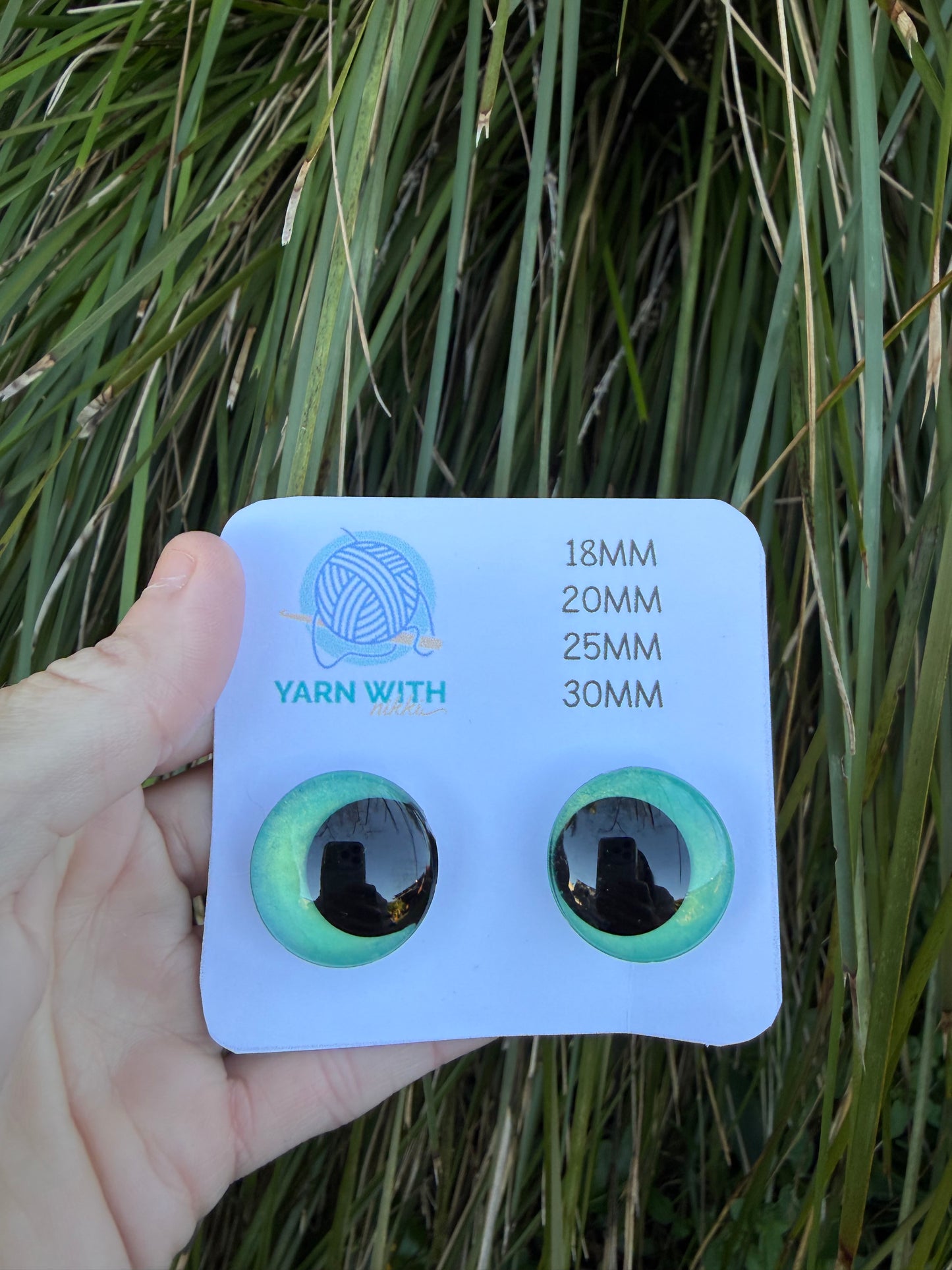 Hand-painted safety eyes