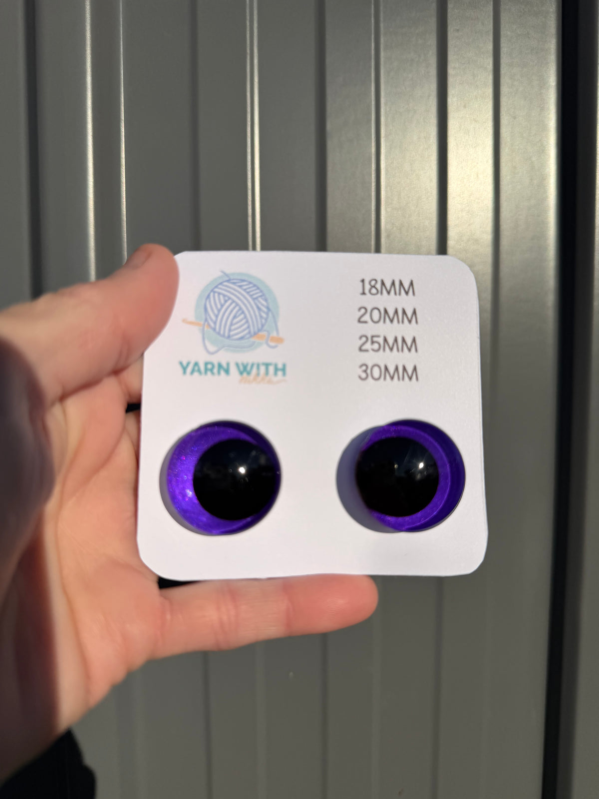 Hand-painted safety eyes