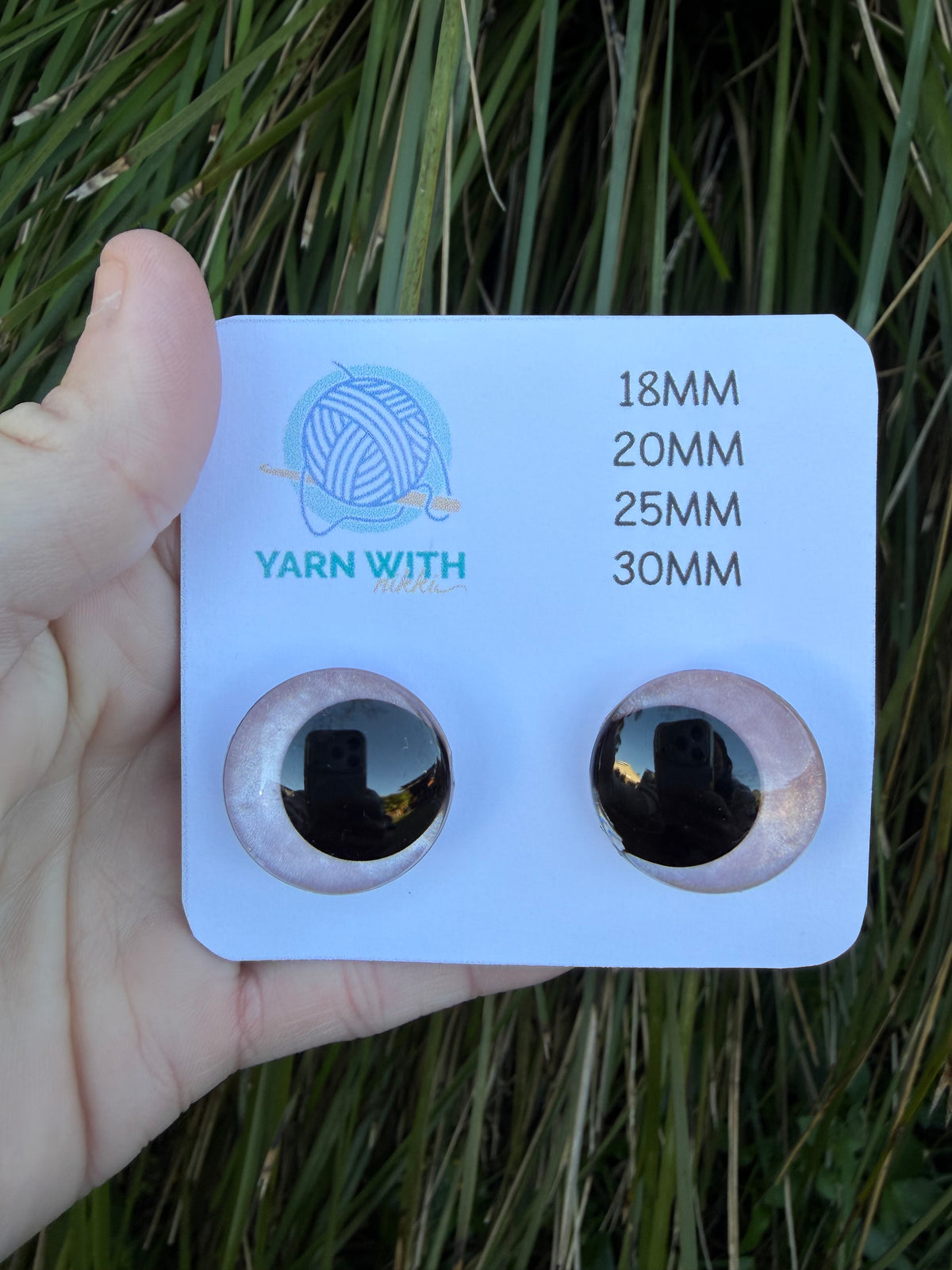 Hand-painted safety eyes