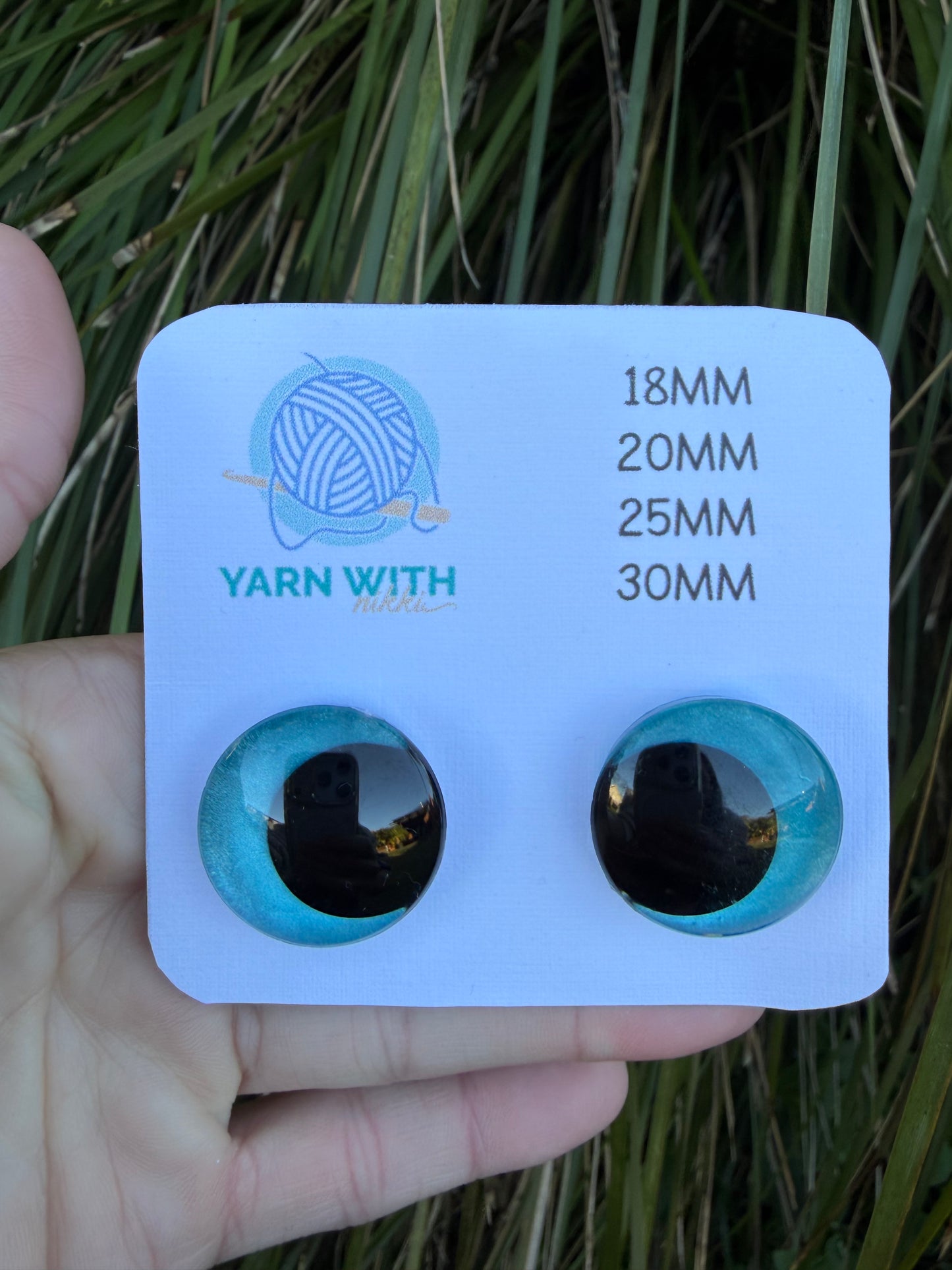 Hand-painted safety eyes