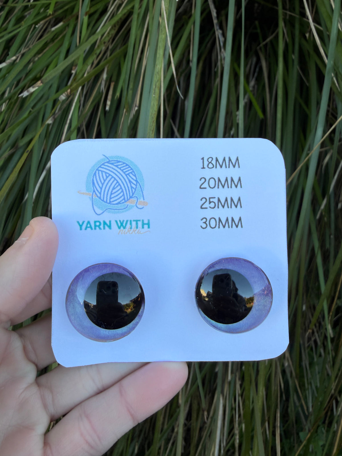 Hand-painted safety eyes