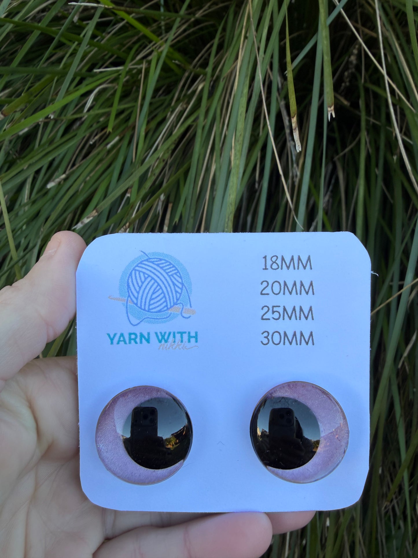 Hand-painted safety eyes