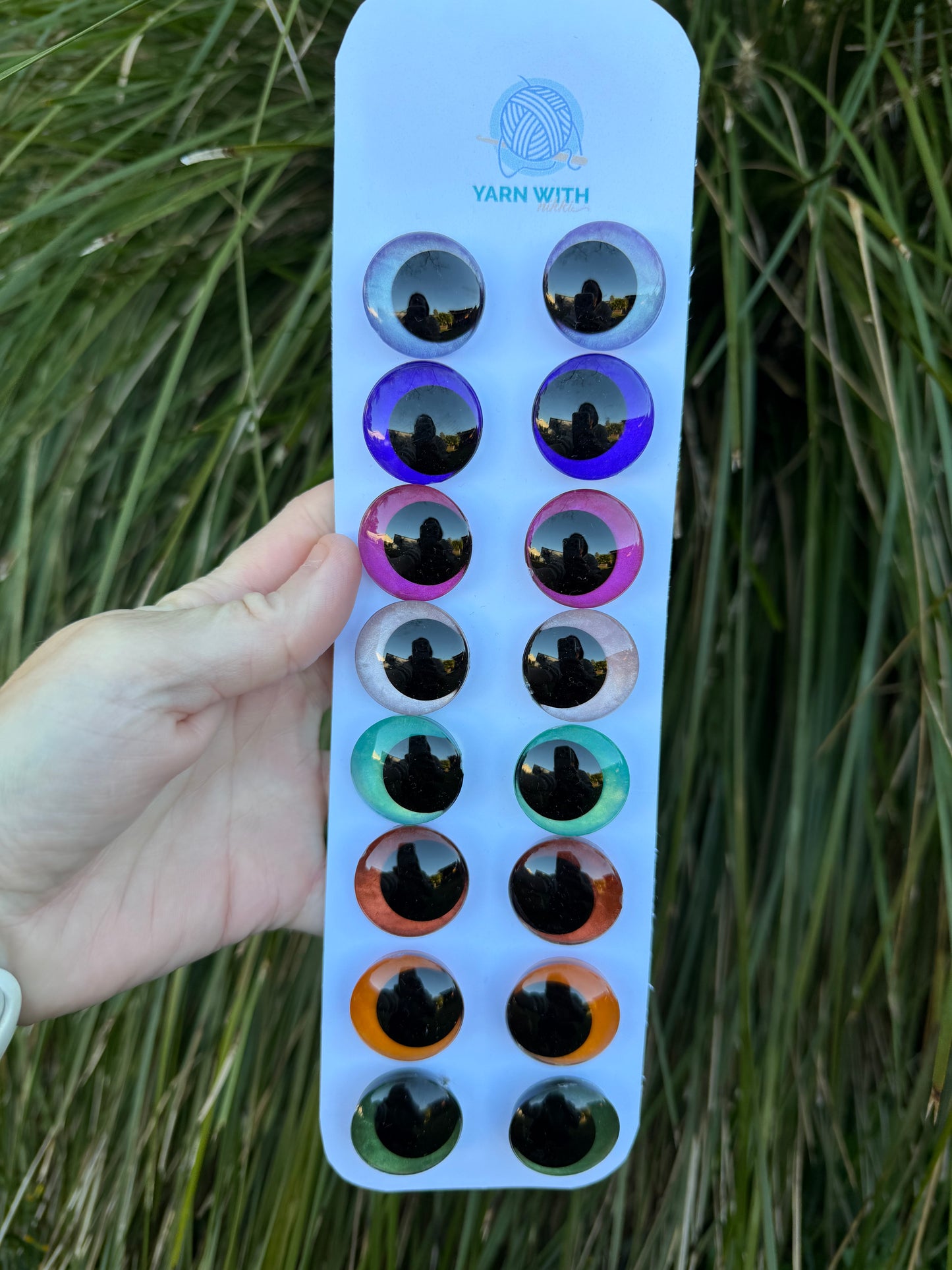 Hand-painted safety eyes