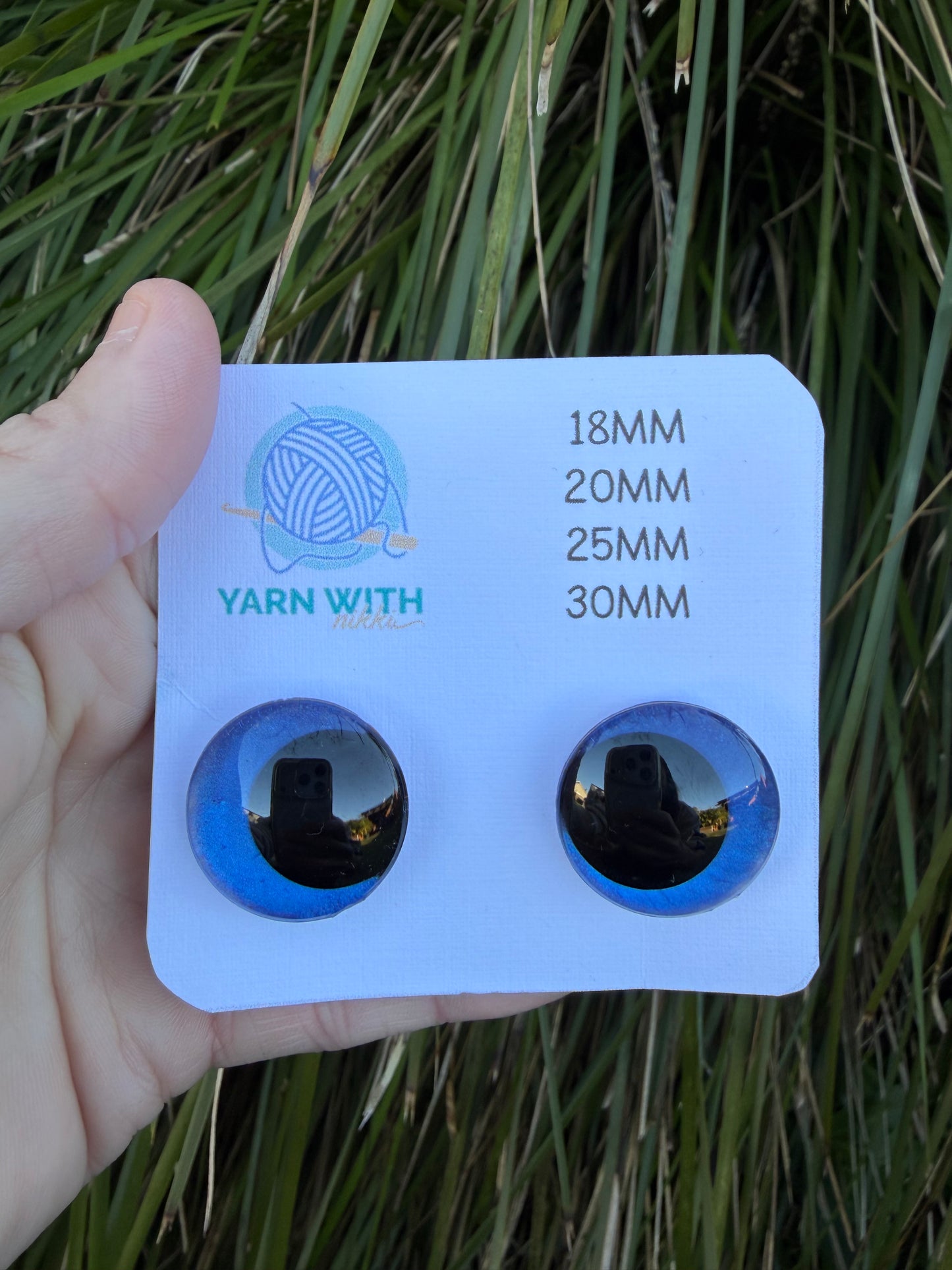 Hand-painted safety eyes